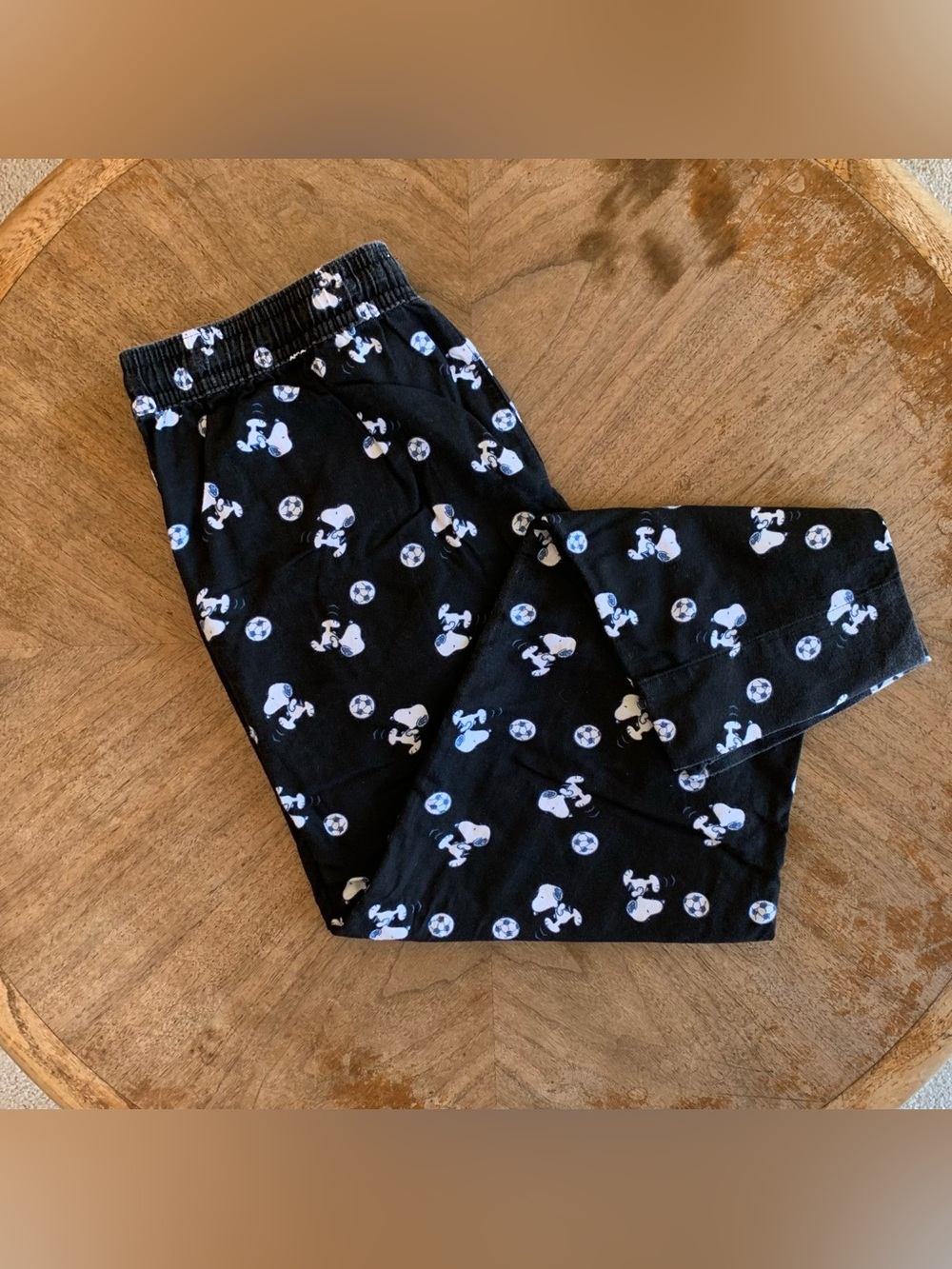 AE Snoopy Soccer Flannel Lounge Pants